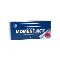 Moment Act Ibuprofene 10 Capsule Molli 400 mg