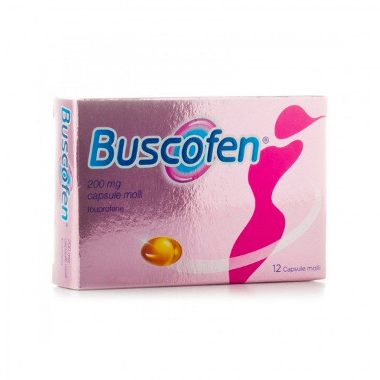 Buscofen 200 mg 12 Capsule Molli