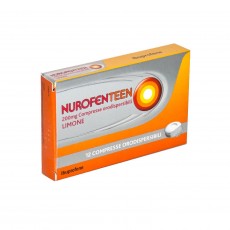 Nurofenteen Oro 200 mg 12 Compresse Gusto Limone