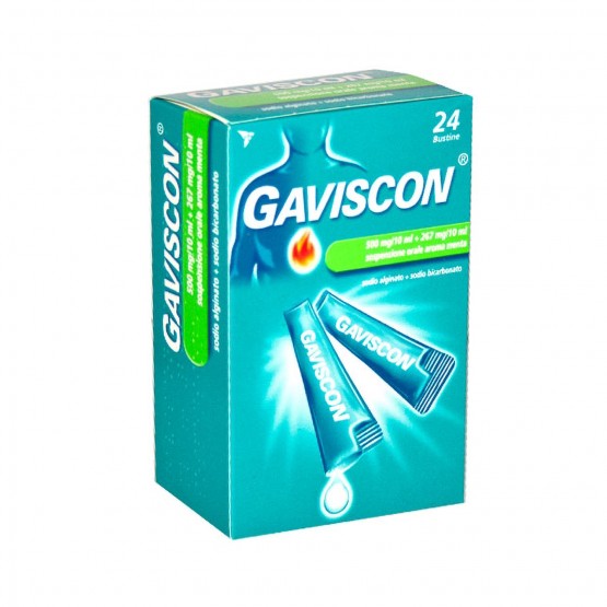 Gaviscon 500+267 mg 24 Bustine