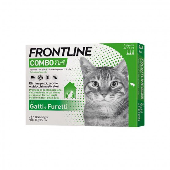 Frontline - Combo Gatti 3 Pipette