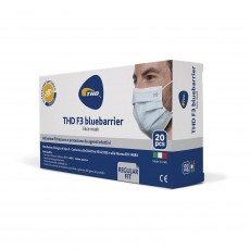 THD Mascherina Chirurgica Medicale Certificata Azzurra