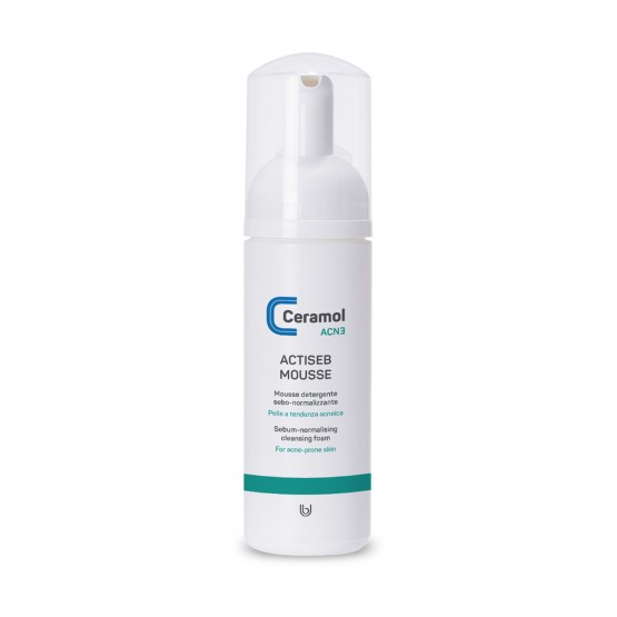 Ceramol - Actiseb Mousse detergente sebo-normalizzante 150 ml