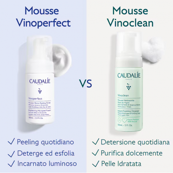 Caudalie - Vinoperfect Mousse Micro-peeling Detergente