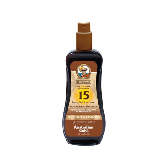 Australian Gold - Protezione Solare Spray Gel Spf15 con