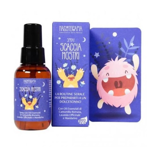 Nasoterapia - Spray per cuscino "Scacciamostri"