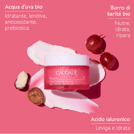 Caudalie - VinoHydra Crema Idratazione Intensa Barattolo