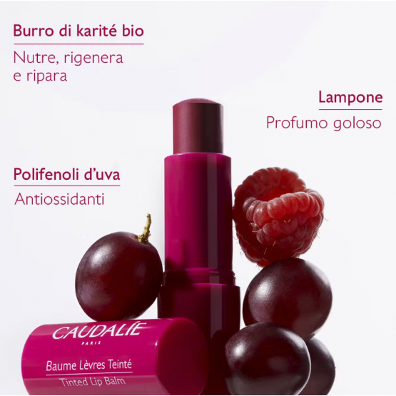Caudalie - Balsamo labbra colorato
