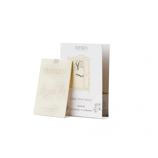 Nasoterapia - Card profumata “Soffio”...