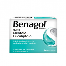 Benagol - Mentolo Eucaliptolo 24 Pastiglie