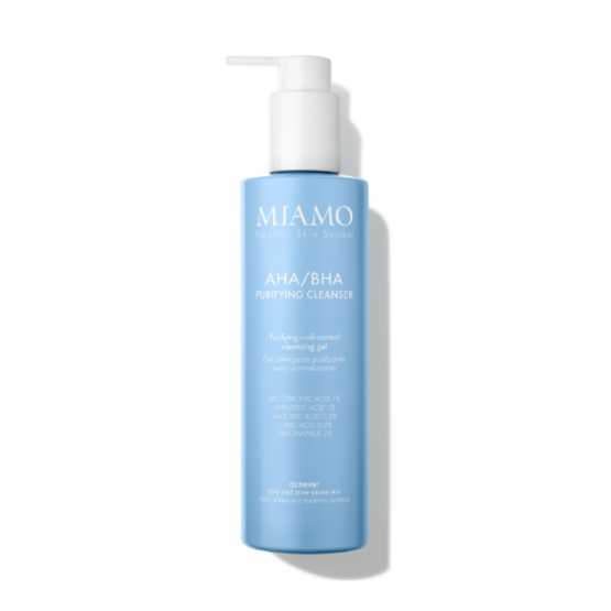 Miamo - AHA/BHA Gel detergente purificante sebo-normalizzante